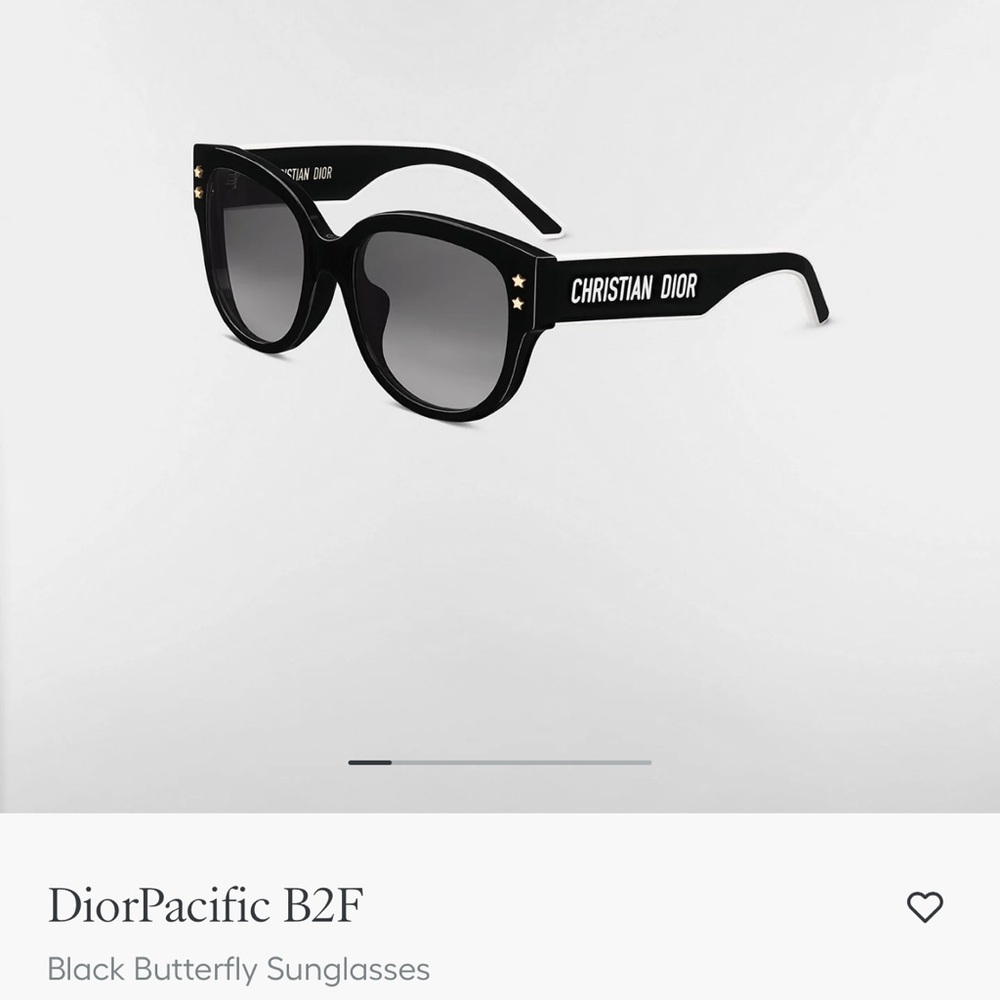 Authentic Dior Black Sunglasses DiorPacific B2F - Picture 5 of 6
